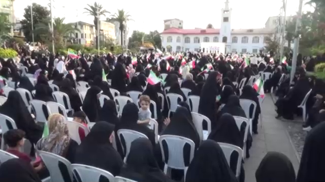 تجمعی در دفاع از عفاف و حجاب