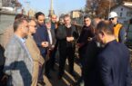 آغاز فرآیند عملیات شمع کوبی روگذر حمیدیان با حضور رئیس شورا، اعضای شورای اسلامی و شهردار رشت