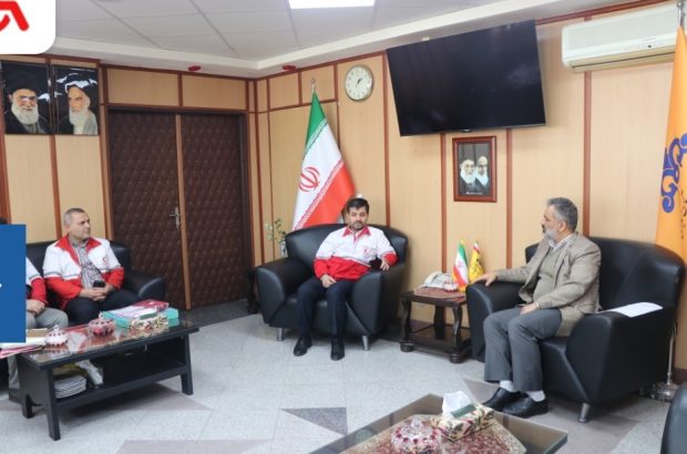 تاکید مدیران شرکت گاز و هلال احمر گیلان بر گسترش همکاری های فیمابین