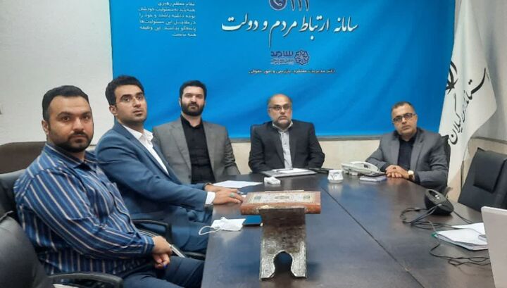 حضور مدیرکل راهداری و حمل و نقل جاده ای گیلان در سامانه سامد
