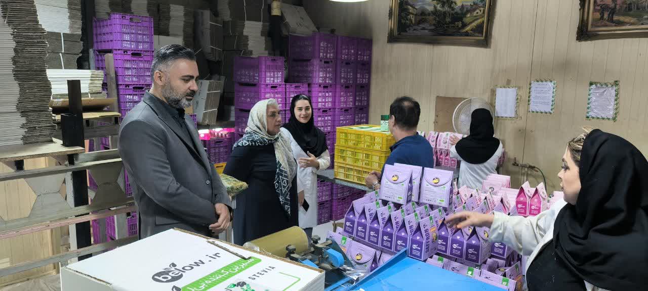 بازدید مدیر واحد تحقیق و توسعه شرکت فومن شیمی بهداشت از دهکده فناوری و نوآوری فشتام