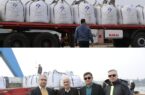 بارگیری و ارسال اولین محموله‌های سیمان صادراتی شرکت سیمان خزر به مقصد کشور روسیه توسط دو کشتی از بندر انزلی