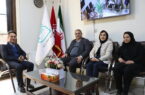 دیدار دکتر اسحق جمال امیدی مدیرعامل و نایب رئیس هیئت مدیره شرکت سیمان خزر  با  دکتر مهدی محمدی مدیر کل استاندارد استان گیلان