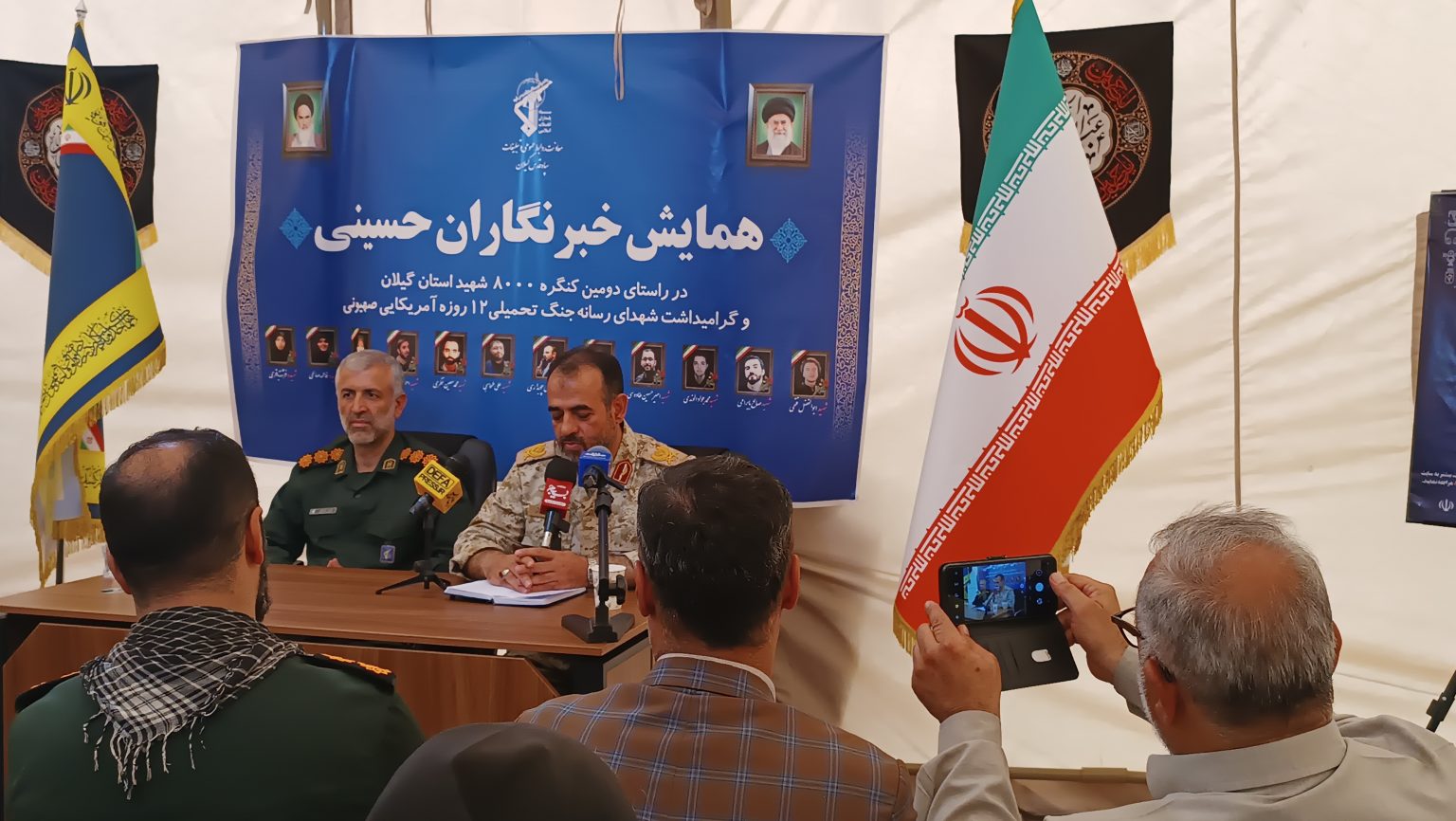 خبرنگاران پرچمداران روایت حقیقت  در خط مقدم نبرد رسانه ای هستند