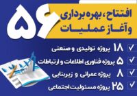 افتتاح و آغاز عملیات اجرایی ۳۱ طرح سرمایه گذاری ، زیر ساختی و ۲۵طرح مسئولیت اجتماعی در منطقه آزاد انزلی