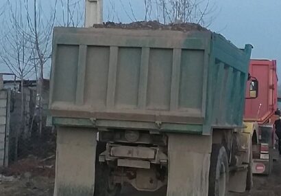 توقیف ۴۰ تن شن وماسه غیر مجاز در رشت